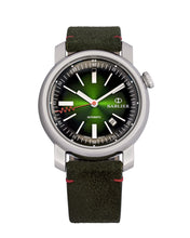 Load image into Gallery viewer, Sablier Emerald with vintage verde leather straps